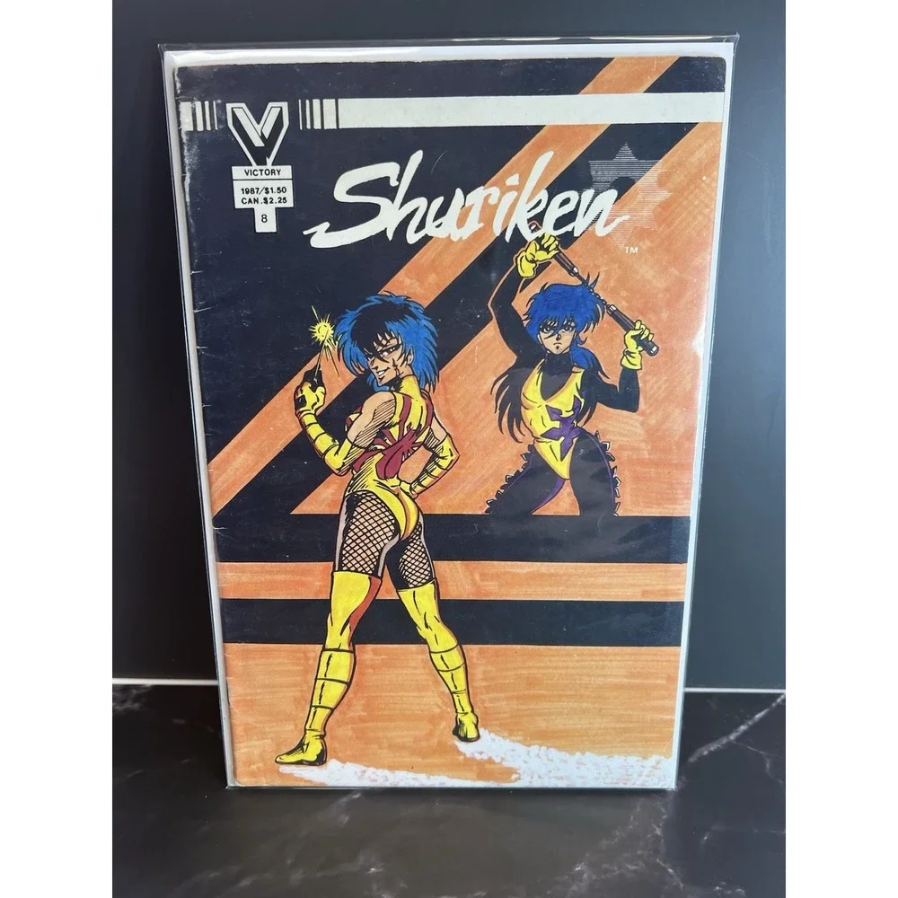 Shuriken #8‎ Vol. 1 1987 Victory Productions Comic Book